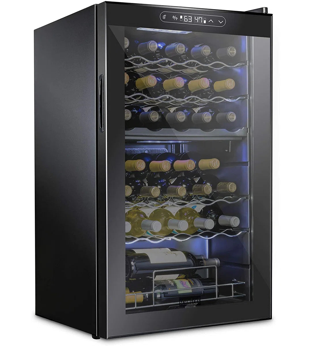 Schmécké Dual Zone 19.4'' Freestanding 33 Bottle Wine Refrigerator