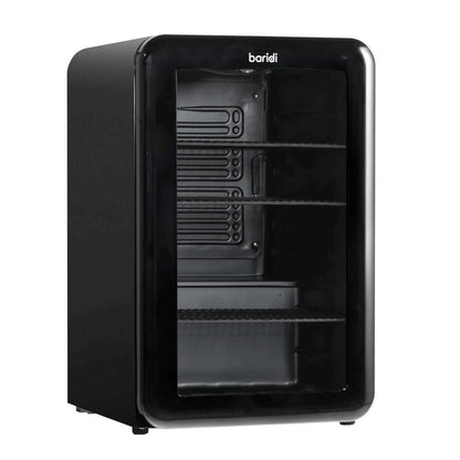 Baridi 70L Retro Drinks Fridge with vintage design, energy-efficient, and ample storage capacity.