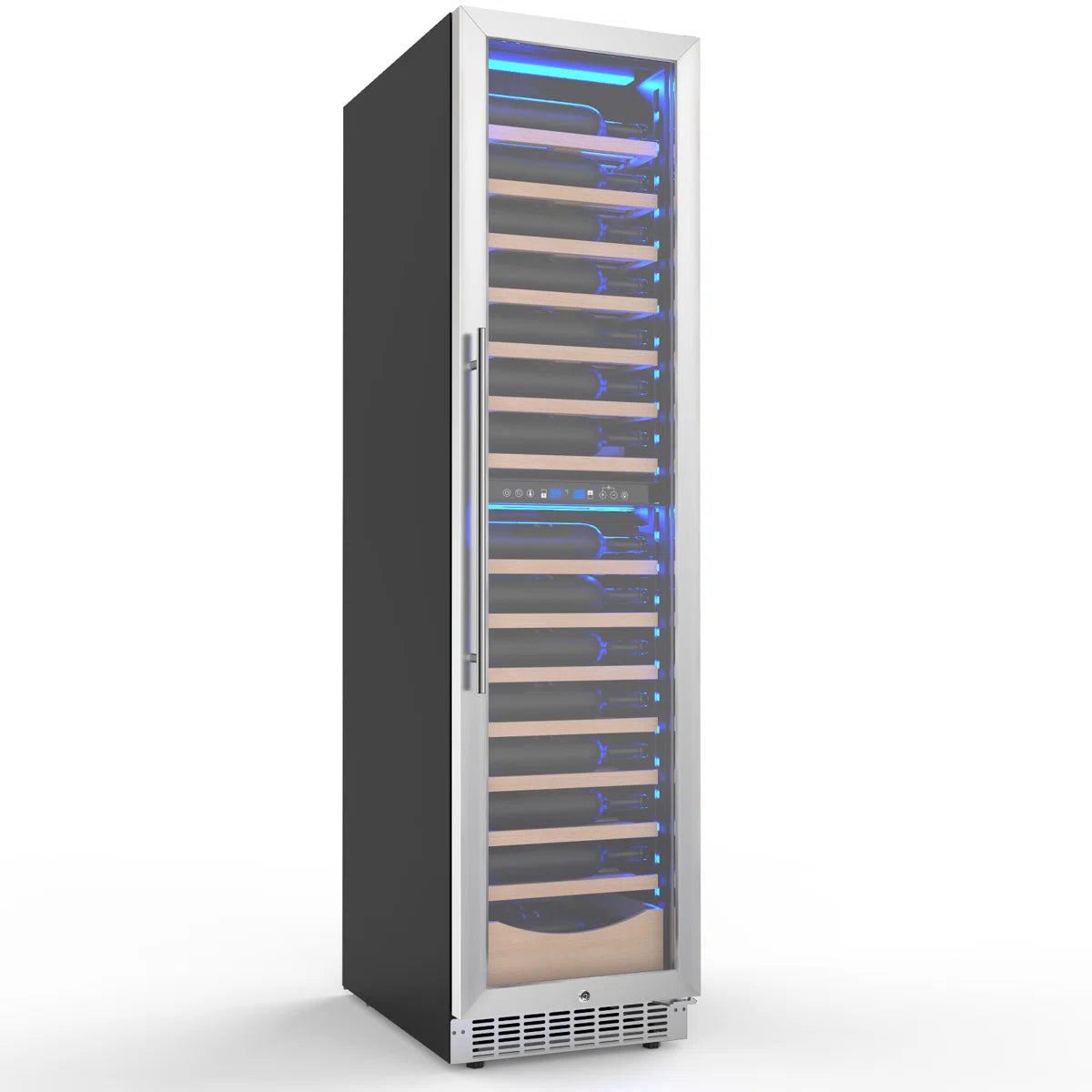 18" 111 Bottles Dual Zone Built-in/Freestanding Wine and Beverage Refrigerator