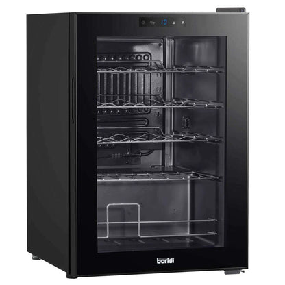 Baridi DH8 20-Bottle Wine Cooler, sleek freestanding design, digital temperature display.