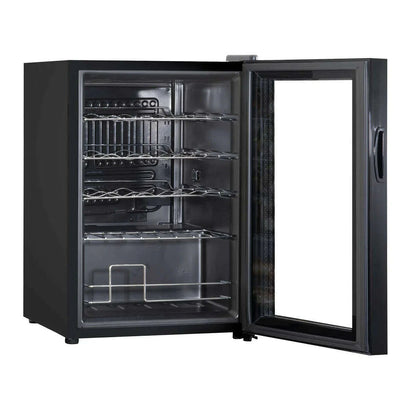Sleek Baridi 20-Bottle Wine Cooler, freestanding with digital temperature control display.