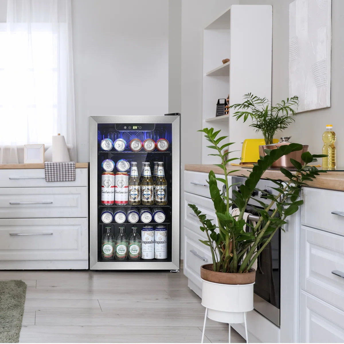 Antarctic Star Single Zone 17.36'' 26 Bottle and 130 Can Wine & Beverage Refrigerator