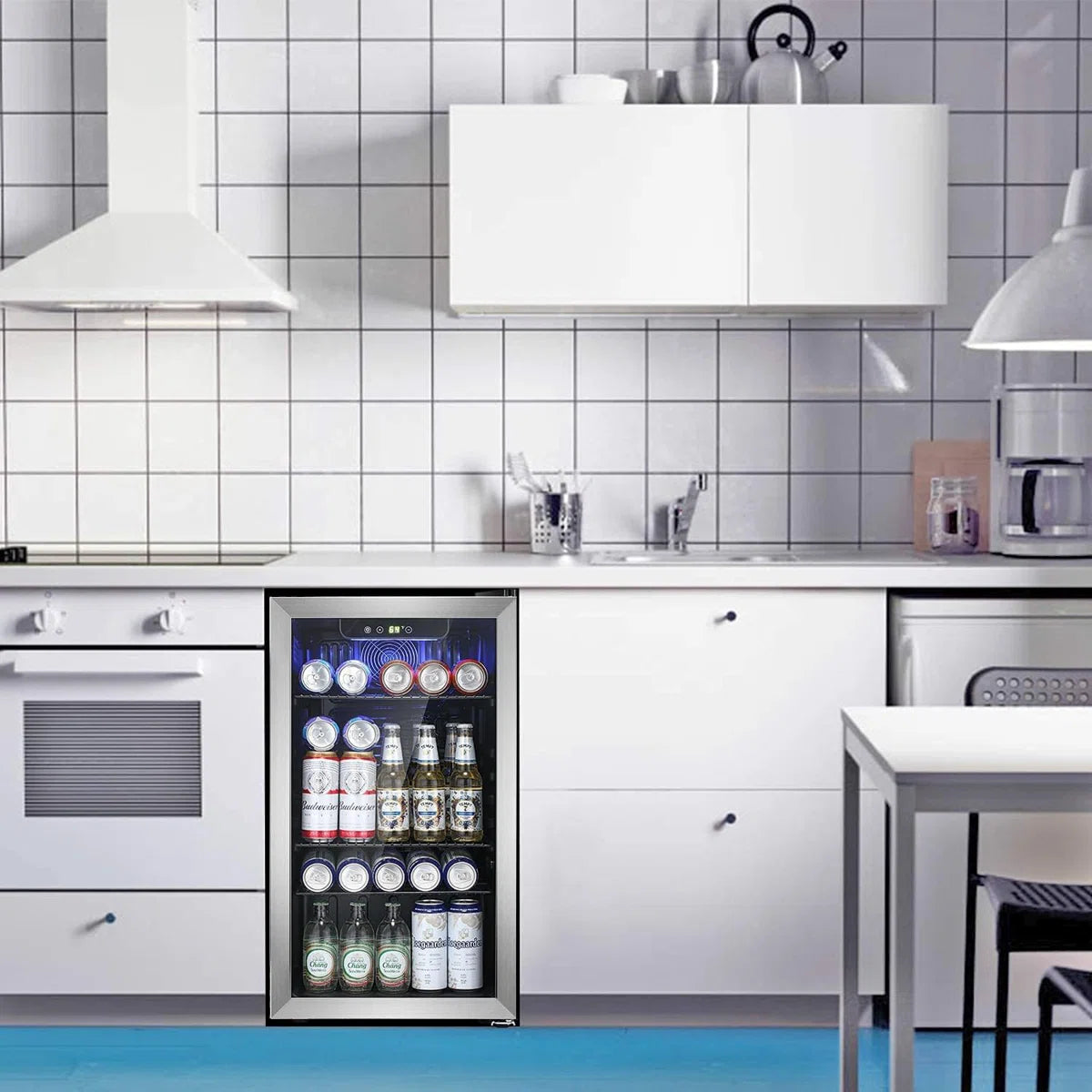 Antarctic Star Single Zone 17.36'' 26 Bottle and 130 Can Wine & Beverage Refrigerator