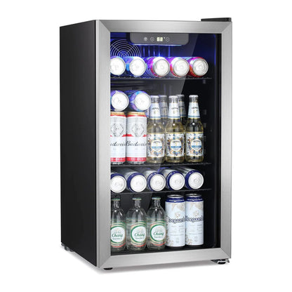 Antarctic Star Single Zone 17.36'' 26 Bottle and 130 Can Wine & Beverage Refrigerator