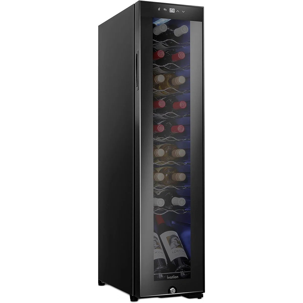 Ivation Single Zone 9.9'' Wine Refrigerator