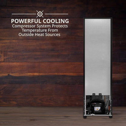 Ivation Single Zone 9.9'' Wine Refrigerator