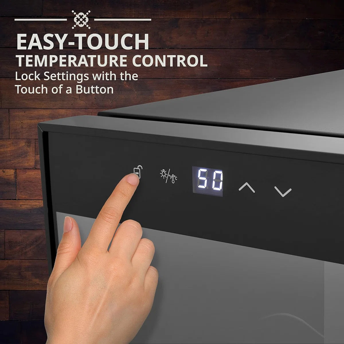 Ivation Single Zone 9.9'' Wine Refrigerator