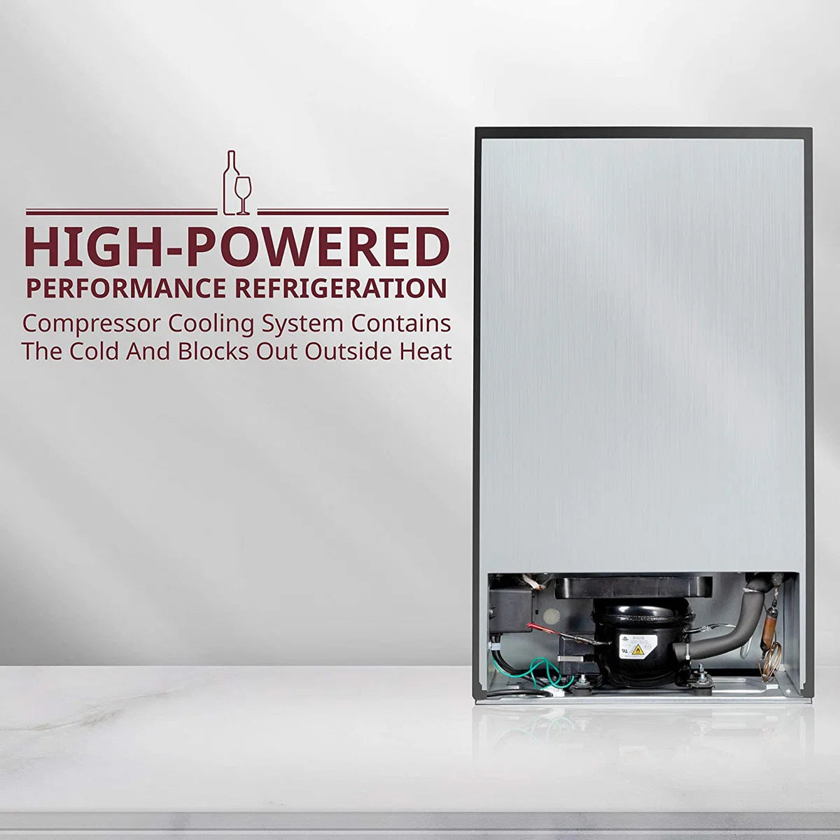 Schmécké Dual Zone 19.4'' Freestanding 33 Bottle Wine Refrigerator